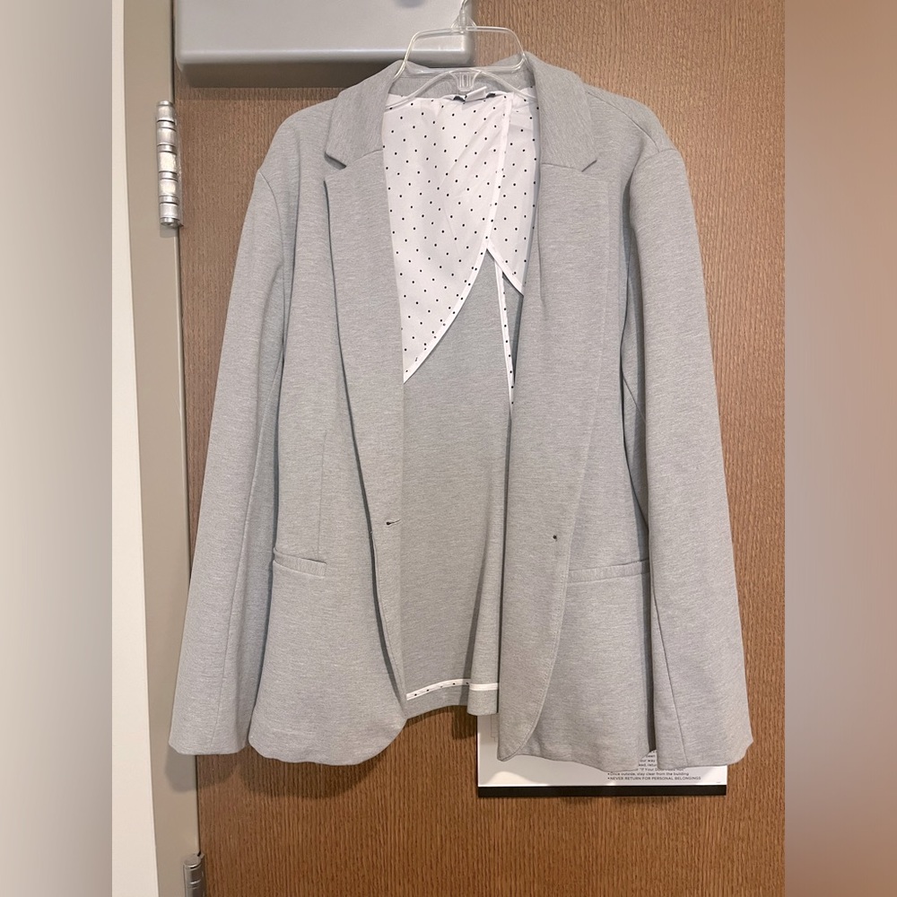 Large Gray Old Navy Blazer
